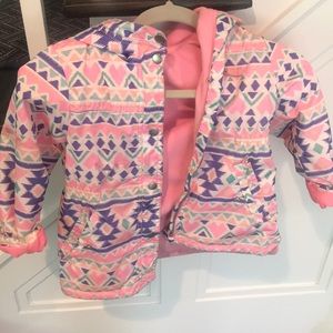 Girls carters lined raincoat.